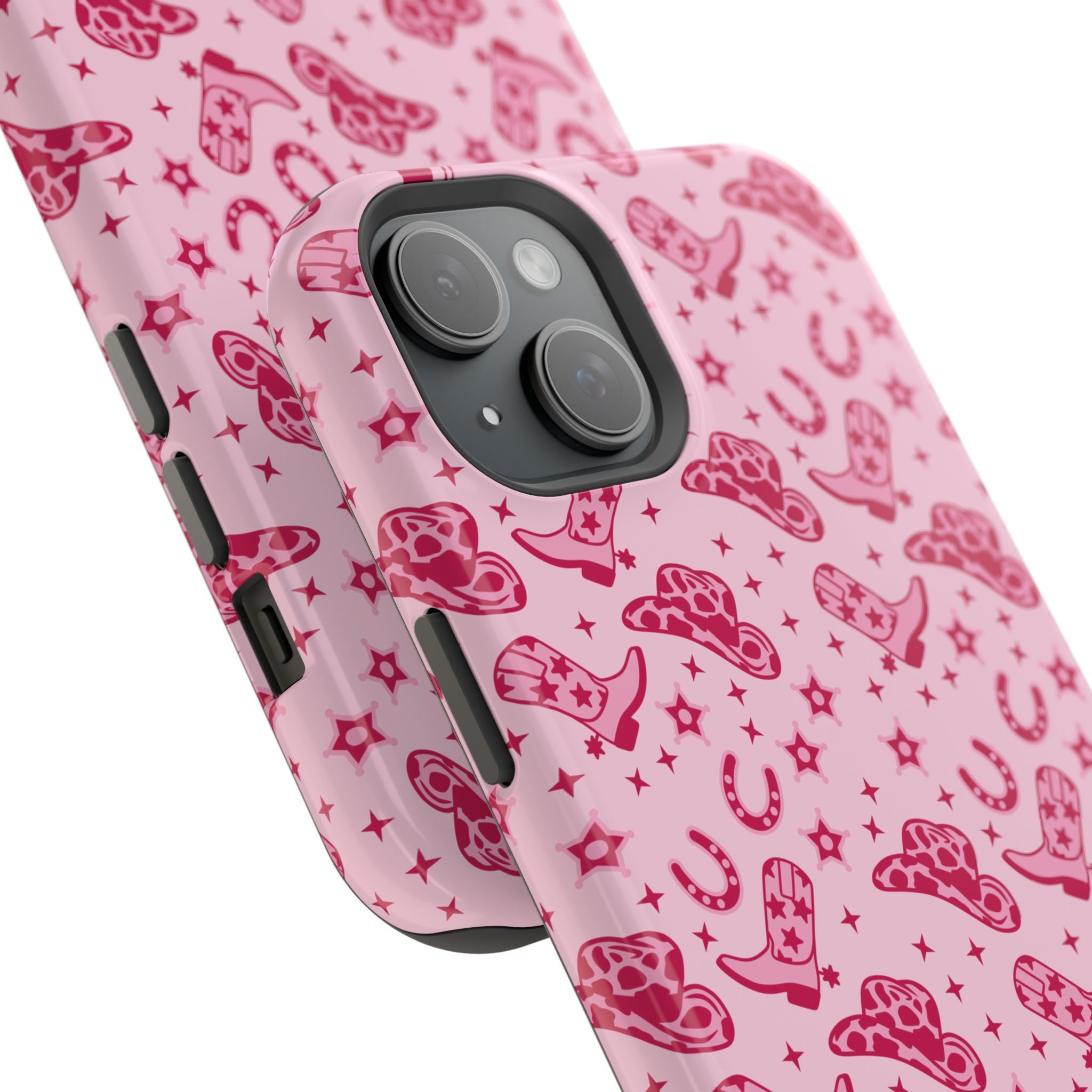 Pink Cowgirl Impact-Resistant Case