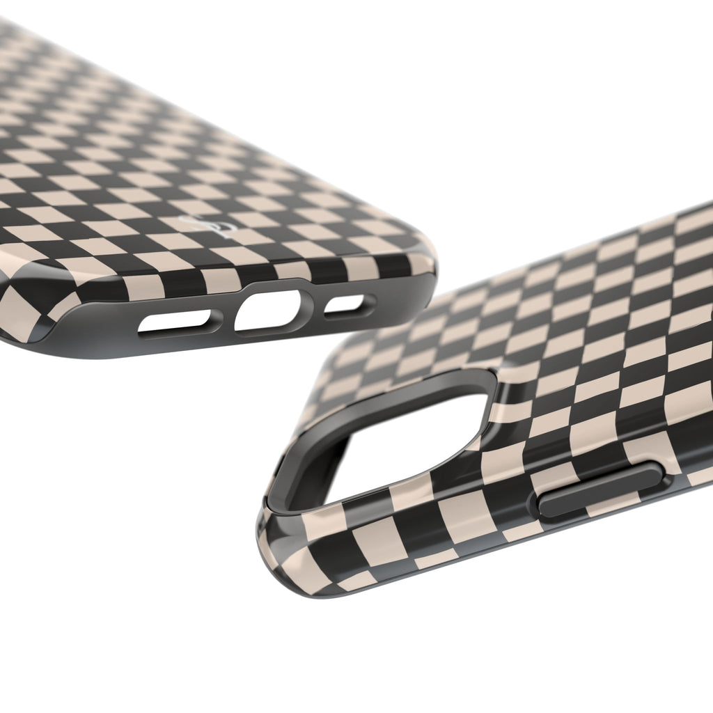 Checkerboard Impact-Resistant Case