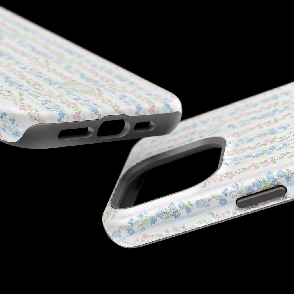 Pastel Floral Pattern Magnetic Tough Case