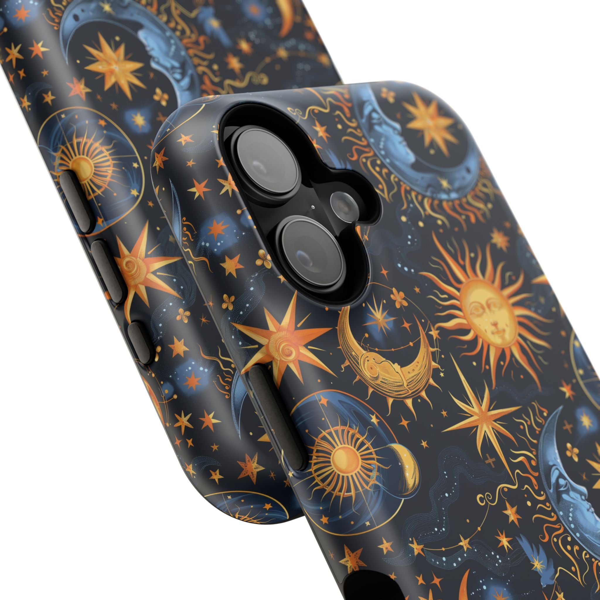 Celestial Sun and Moon Impact-Resistant Phone Case