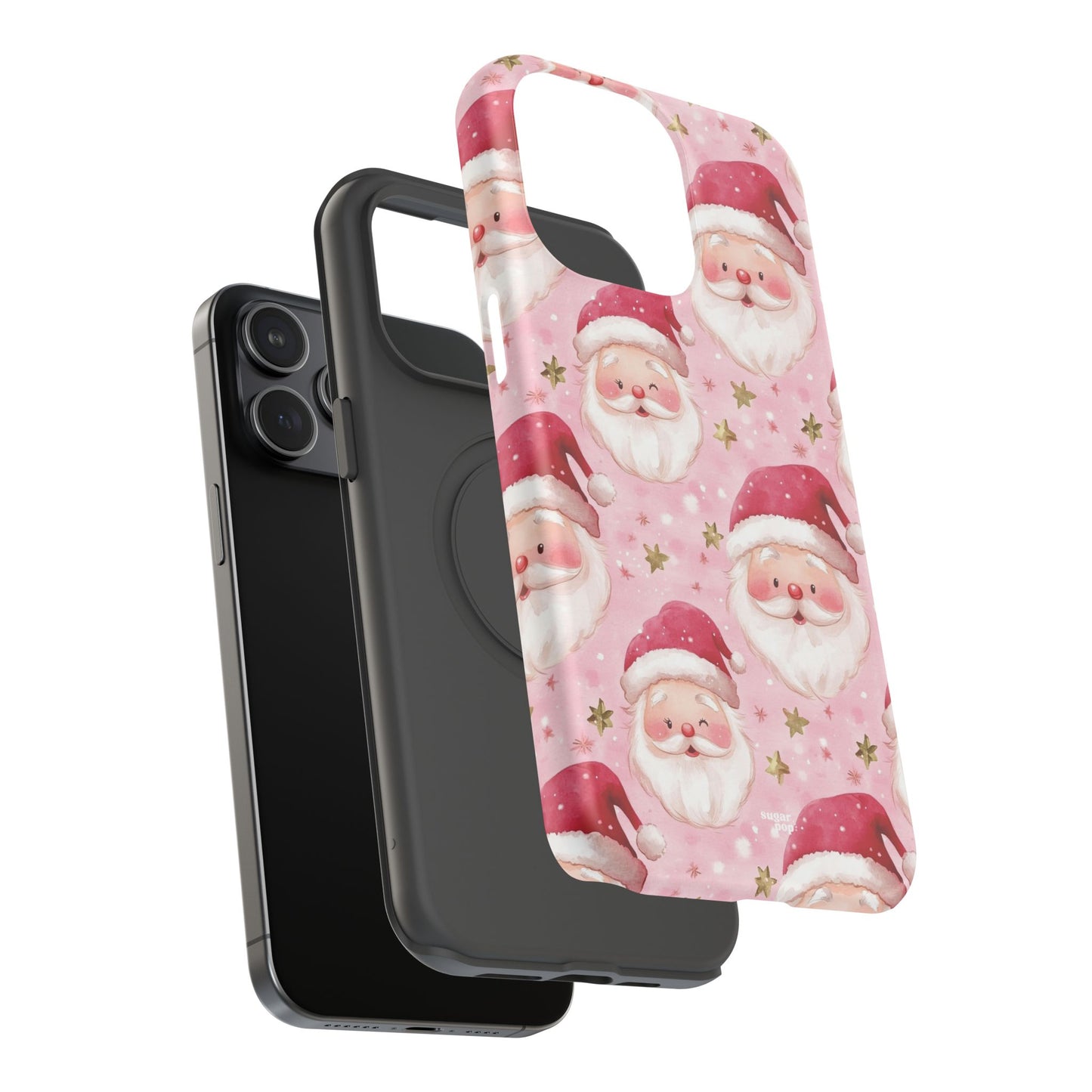 Festive Santa Impact-Resistant Phone Case