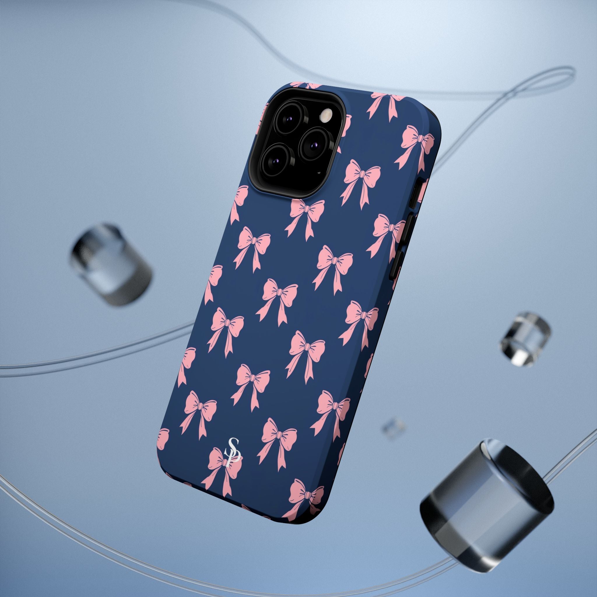 Chic Bow Impact-Resistant Phone Case