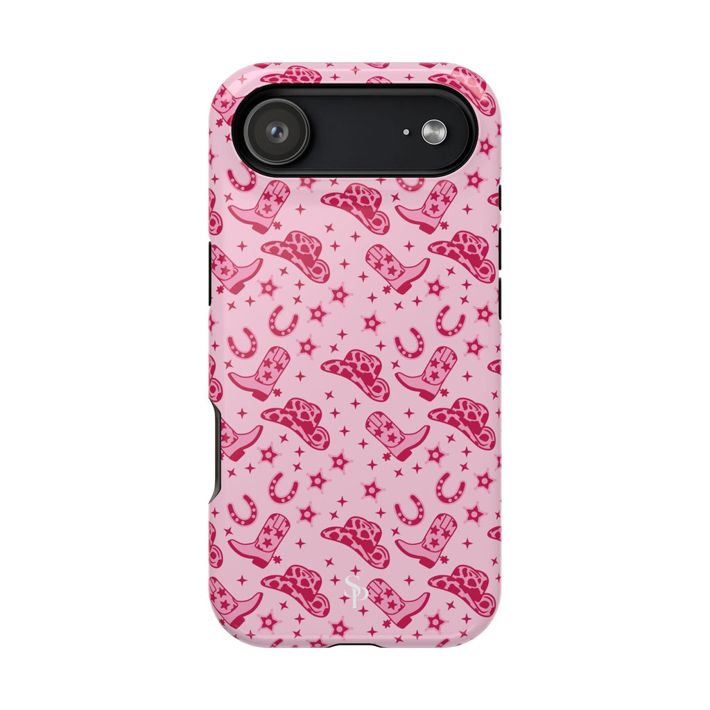 Pink Cowgirl Impact-Resistant Case
