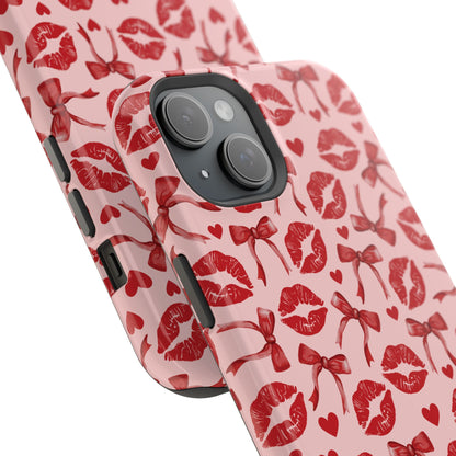 Bows & Kisses Impact-Resistant Case