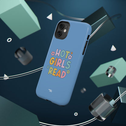 Hot Girls Read Impact-Resistant Phone Case - Design for Book Lovers