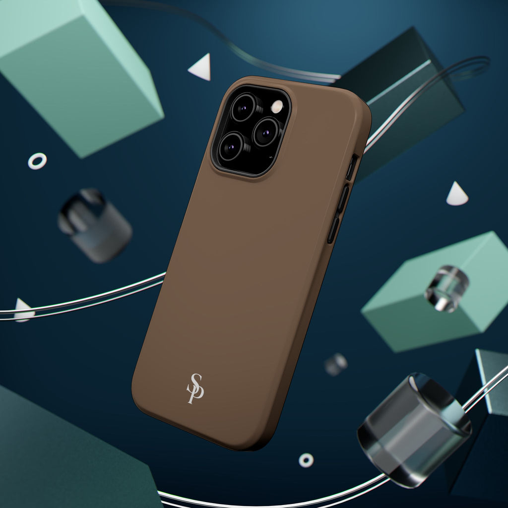 Brown Magnetic Tough Case