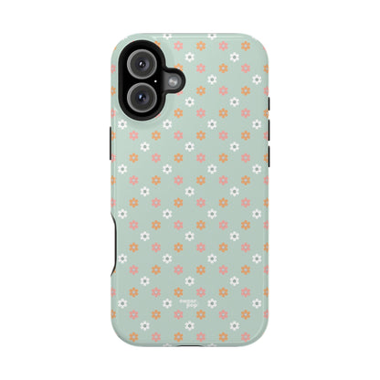 Floral Smiley Impact-Resistant Cases