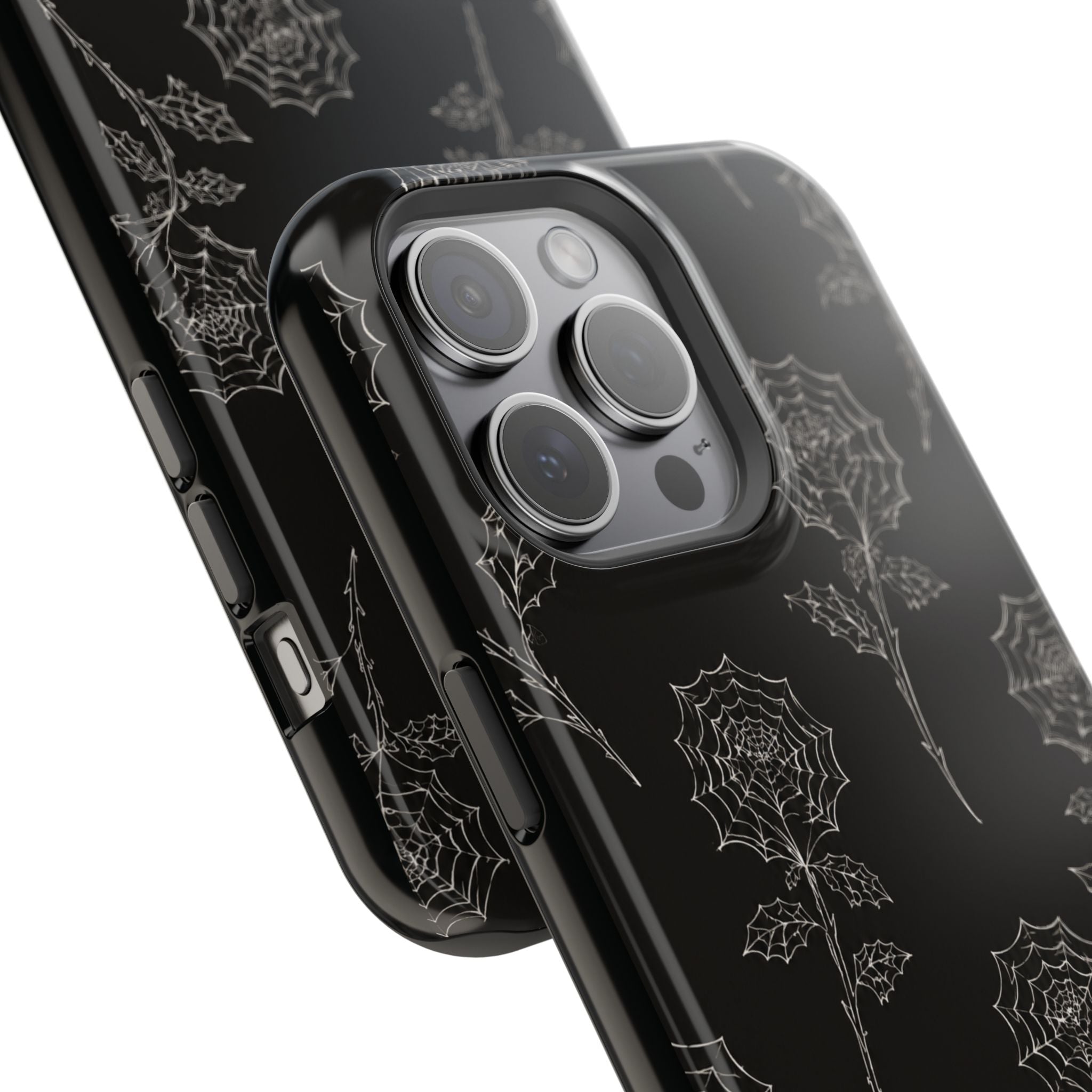 Web of Roses Magnetic Impact-Resistant Phone Case