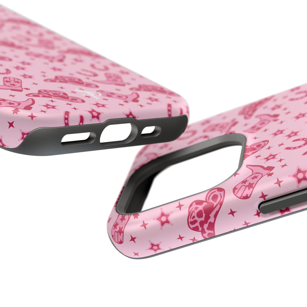 Pink Cowgirl Impact-Resistant Case