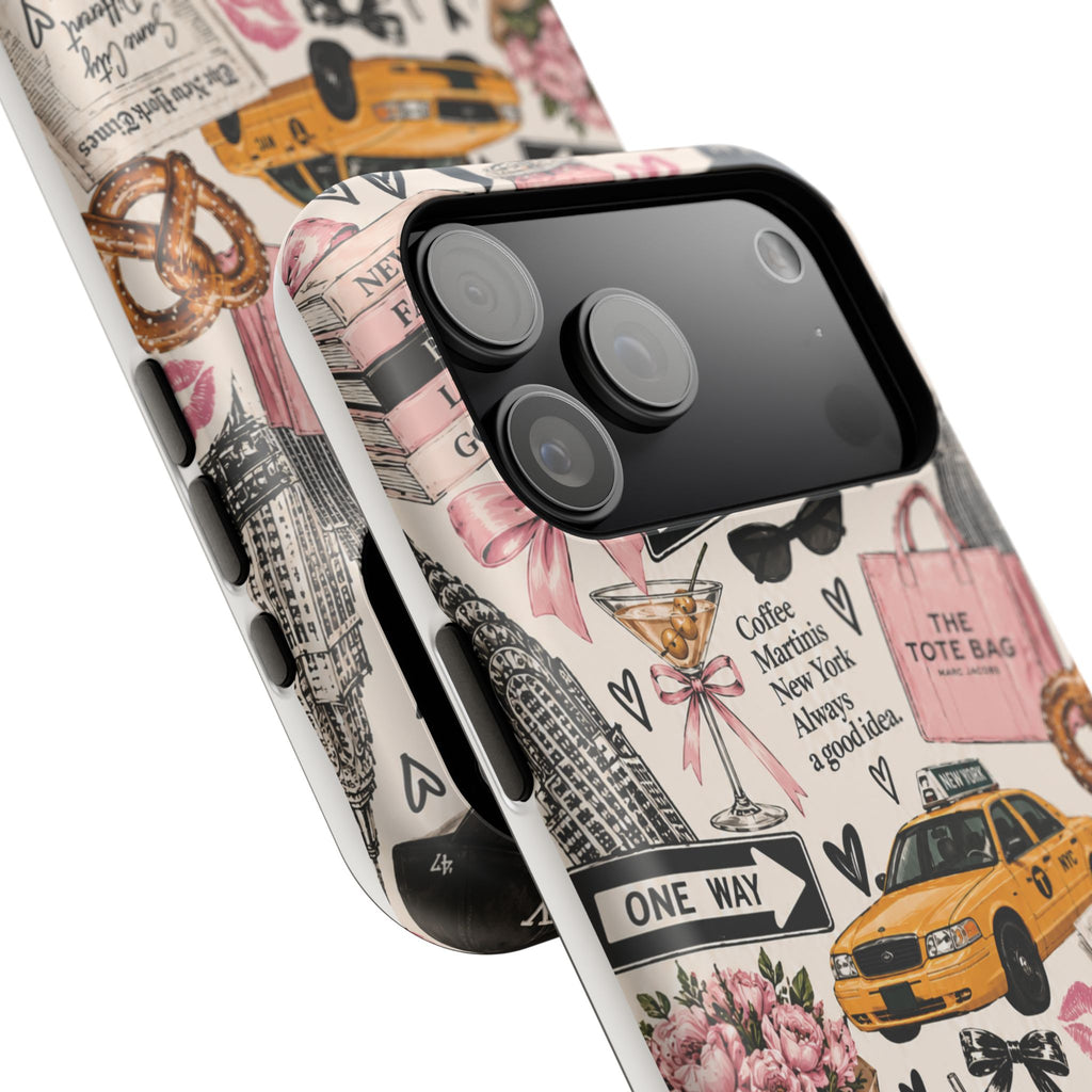 Pink New York Magnetic Phone Case