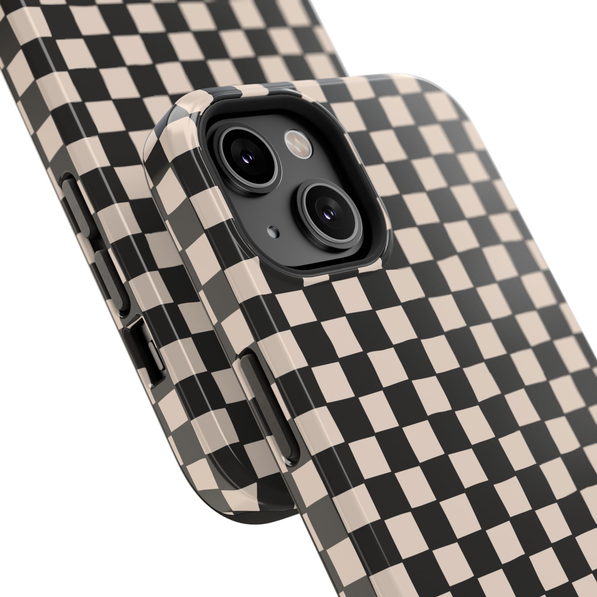 Checkerboard Impact-Resistant Case