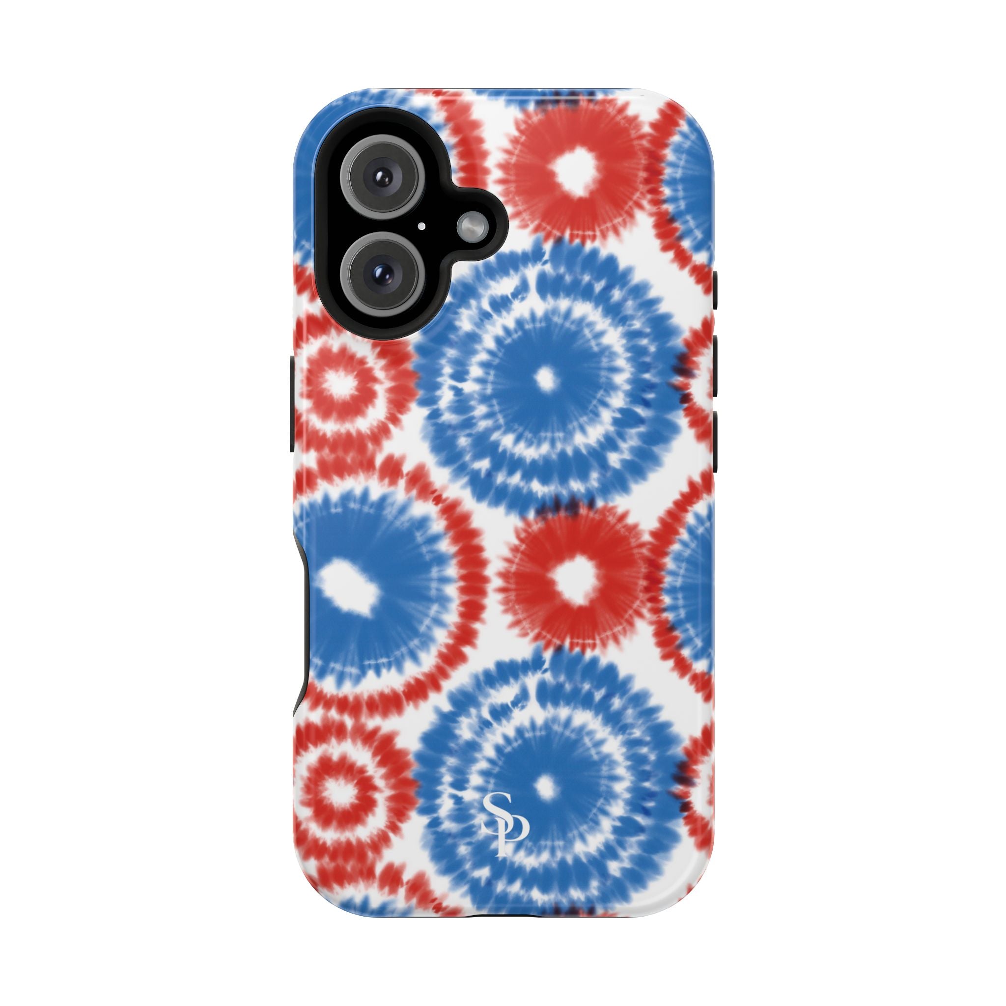 Patriotic Tie Dye Impact Resistant Phone Case