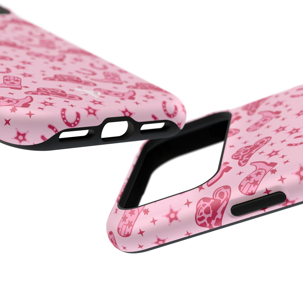 Pink Cowgirl Impact-Resistant Case