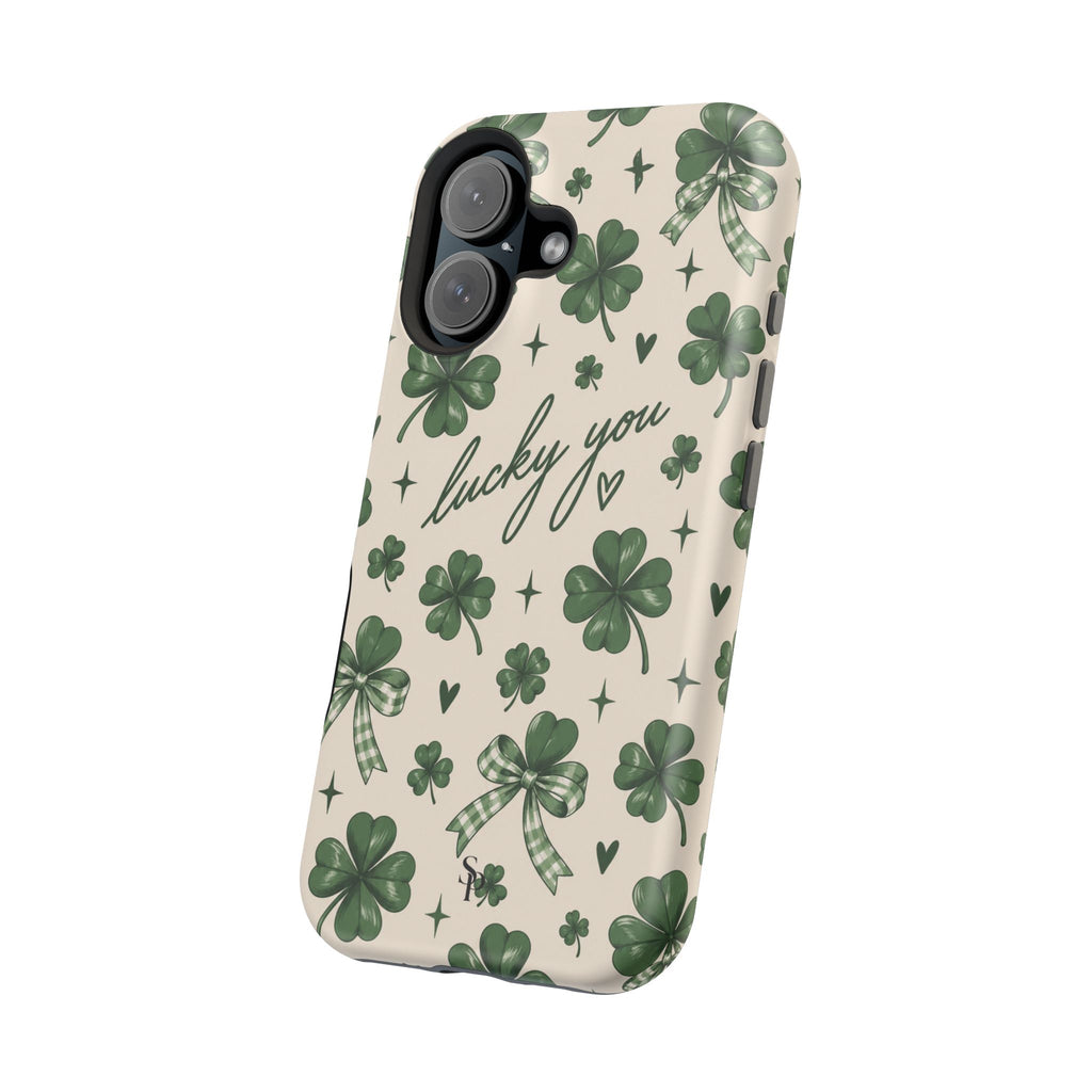 Lucky You Clover Magnetic Impact Phone Case
