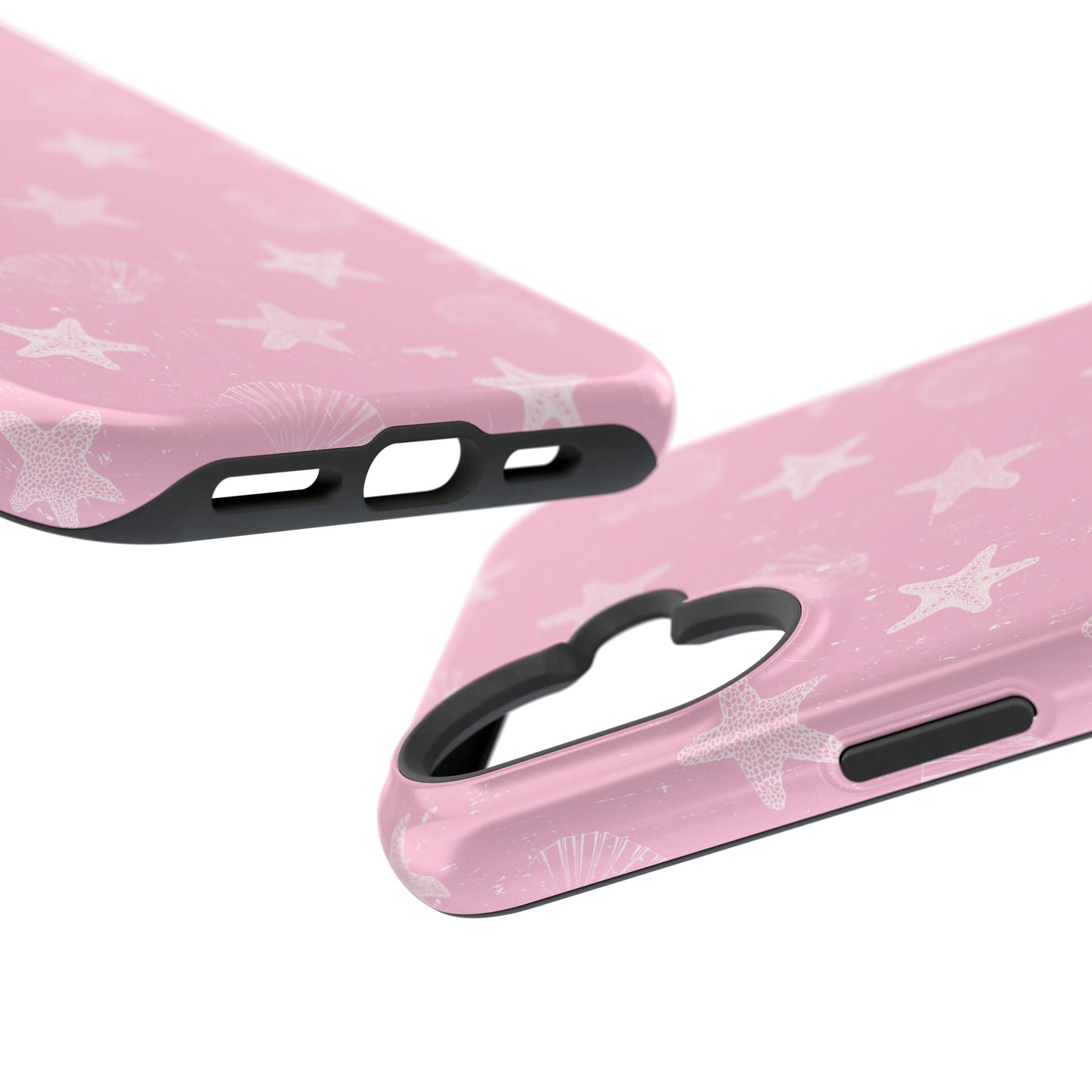 Pink Coastal Impact-Resistant Phone Case