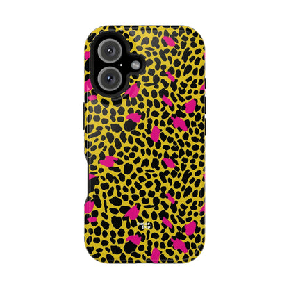 Leopard Print Impact-Resistant Phone Case