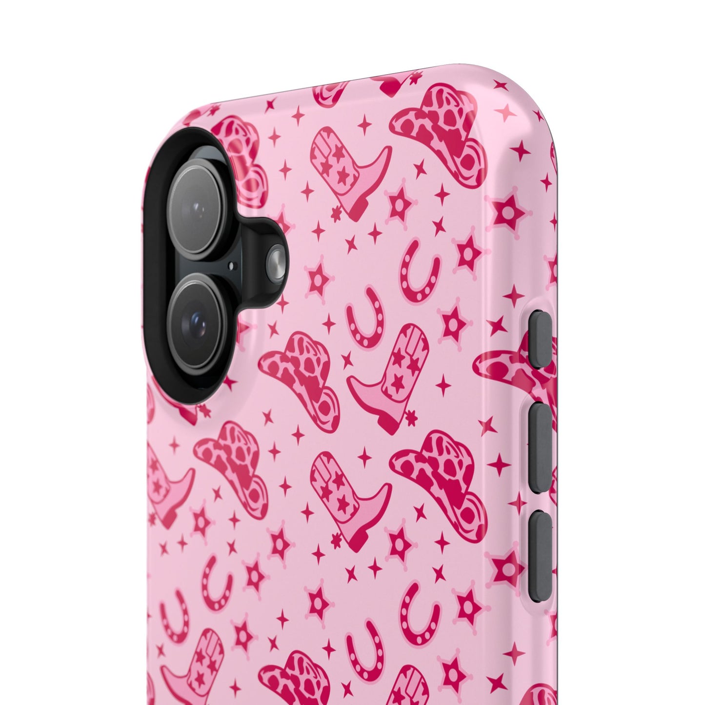 Pink Cowgirl Impact-Resistant Case