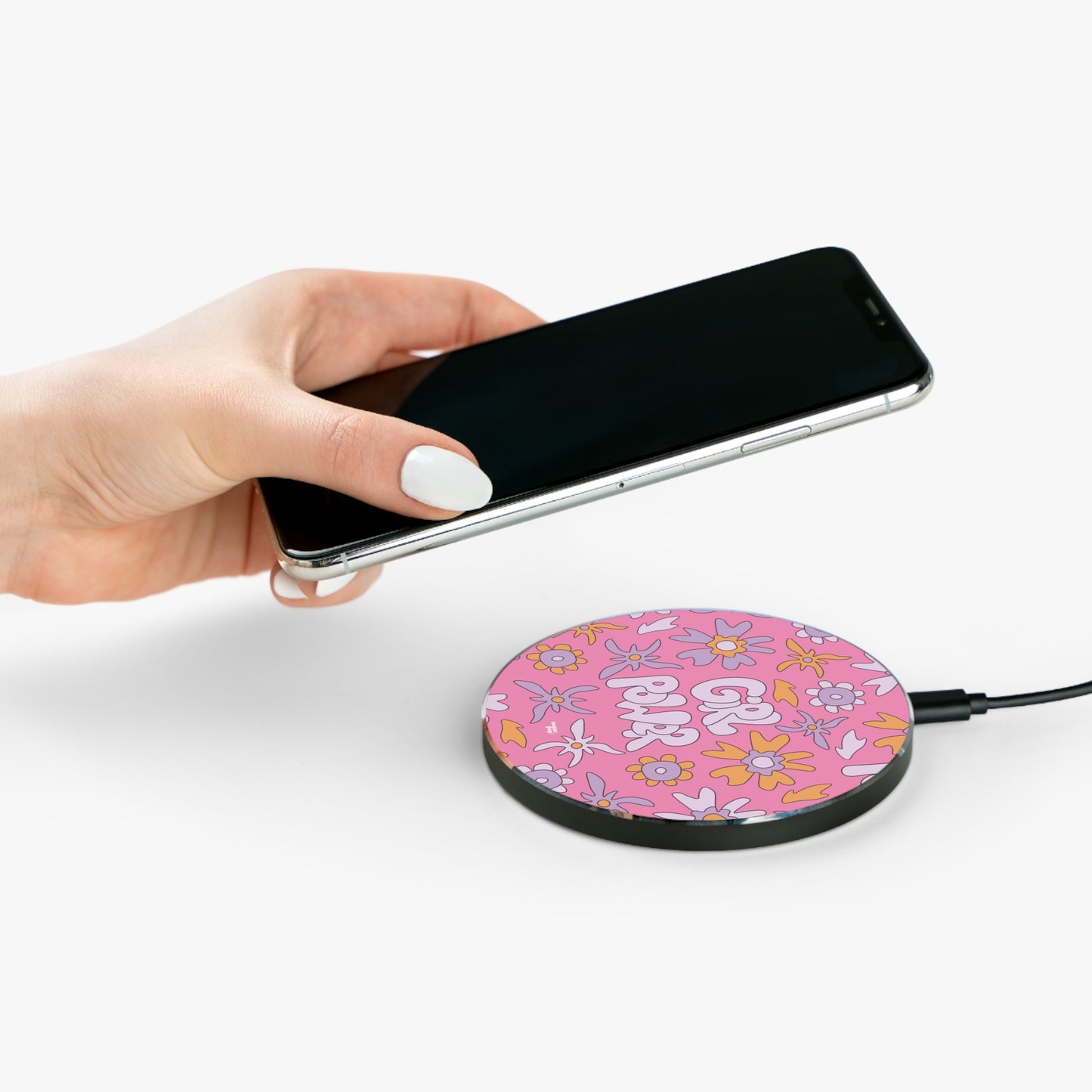 Girl Power Wireless Charger - Fast Charging Pad for Empowered Individuals