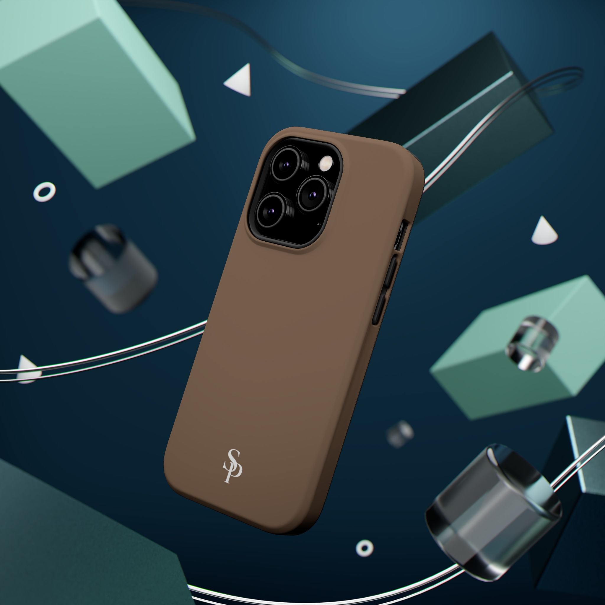 Brown Magnetic Tough Case