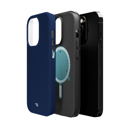 Navy Magnetic Tough Cases for Phones - Secure & Sleek Design