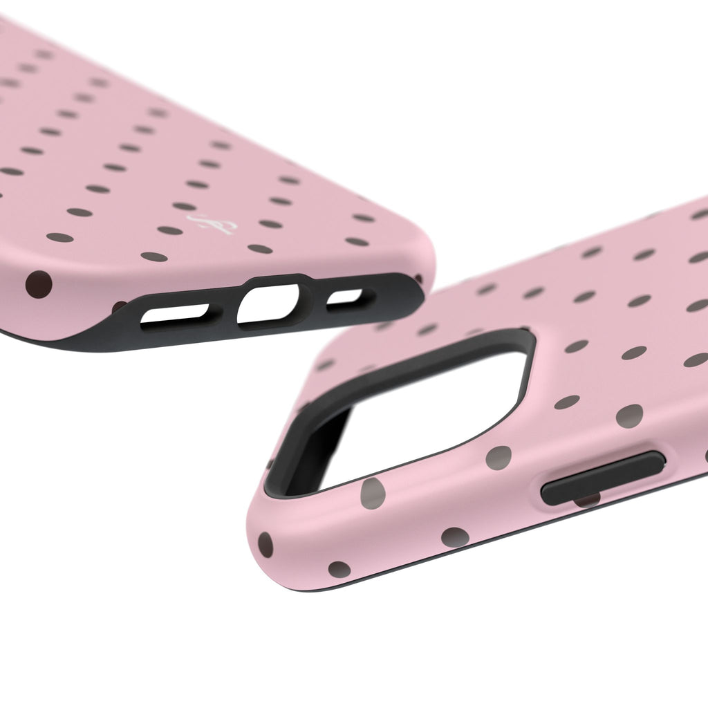 Pink Polka Dot Magnetic Case