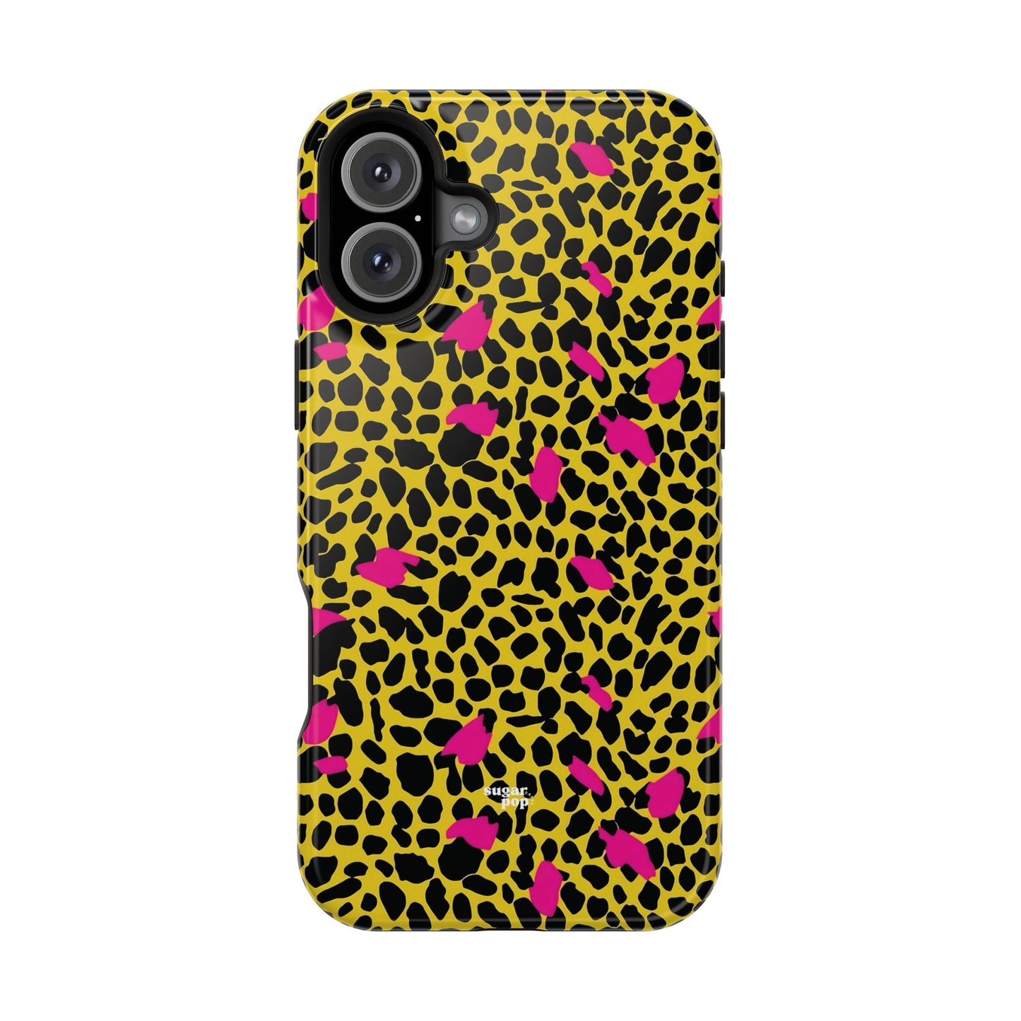 Leopard Print Impact-Resistant Phone Case