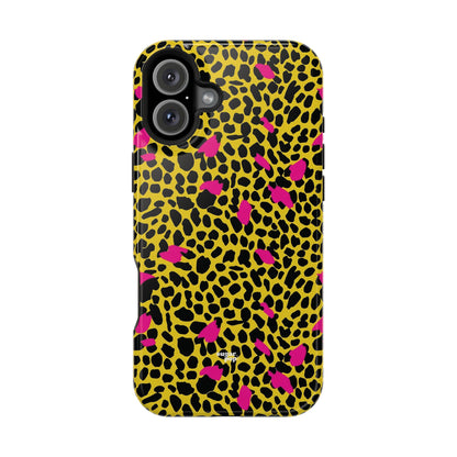 Leopard Print Impact-Resistant Phone Case