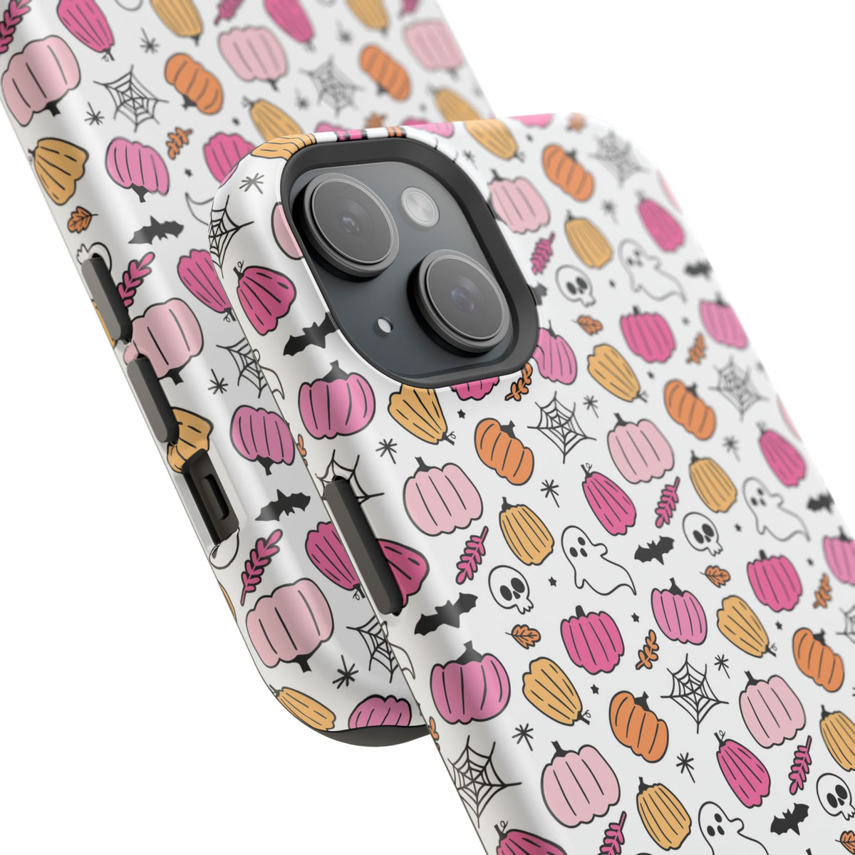Pink Halloween Impact-Resistant Cases