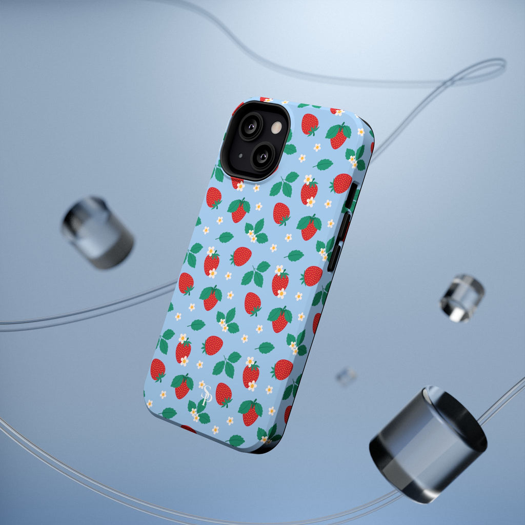 Strawberry Impact-Resistant Cases