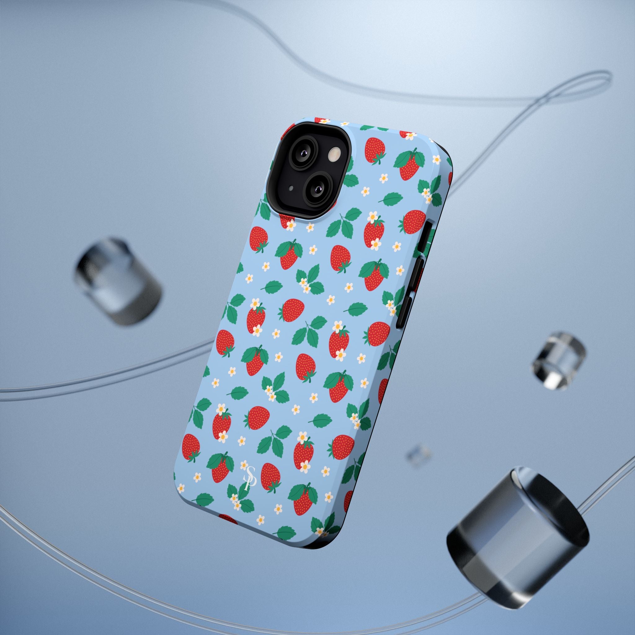 Strawberry Impact-Resistant Cases