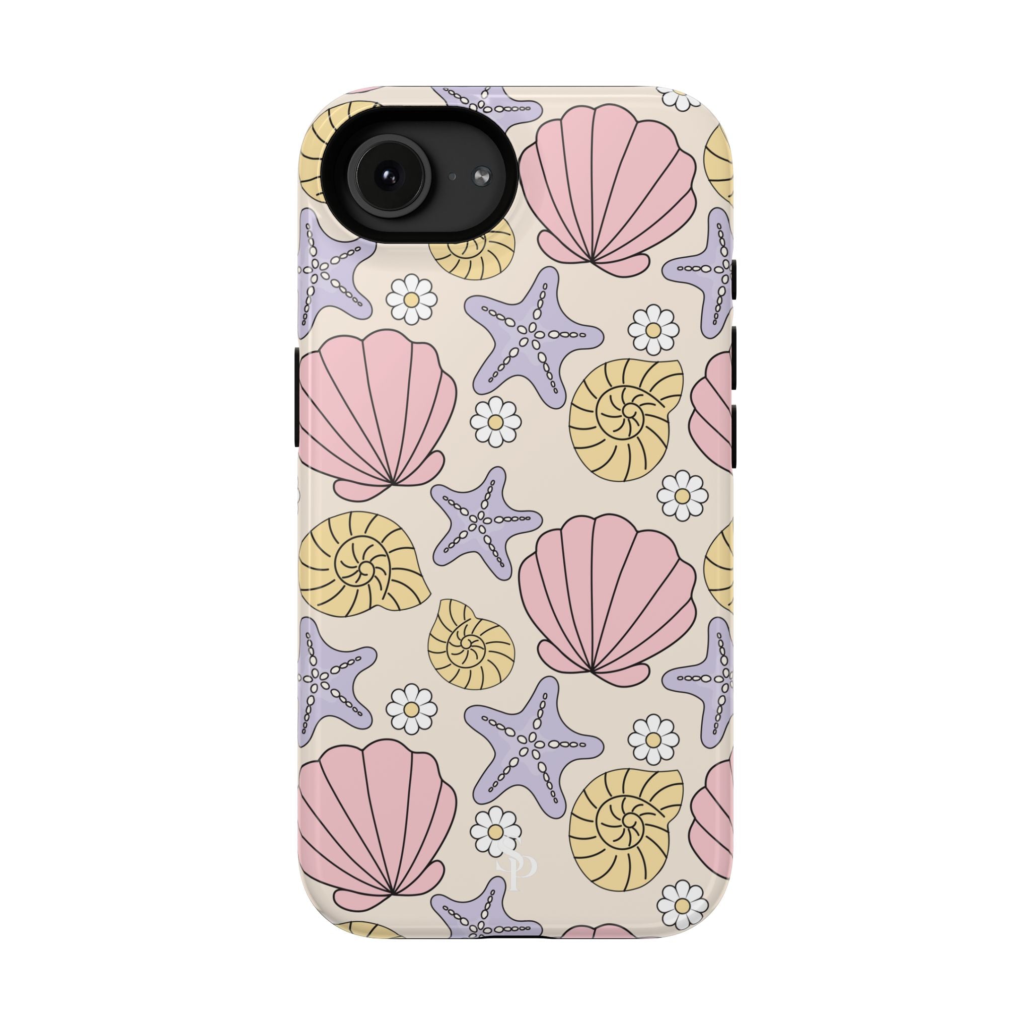Coastal Shells Impact-Resistant Phone Case