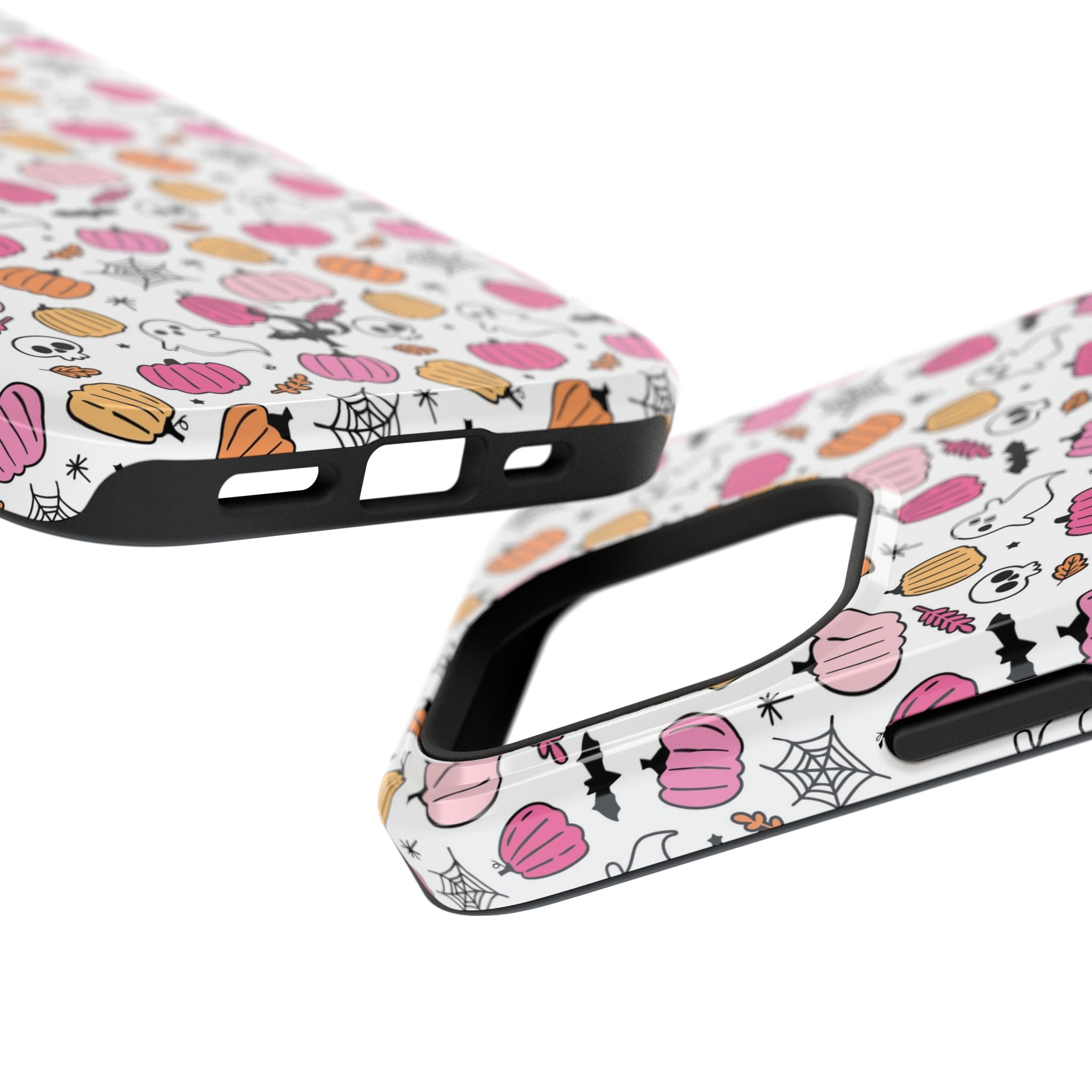 Pink Halloween Impact-Resistant Cases