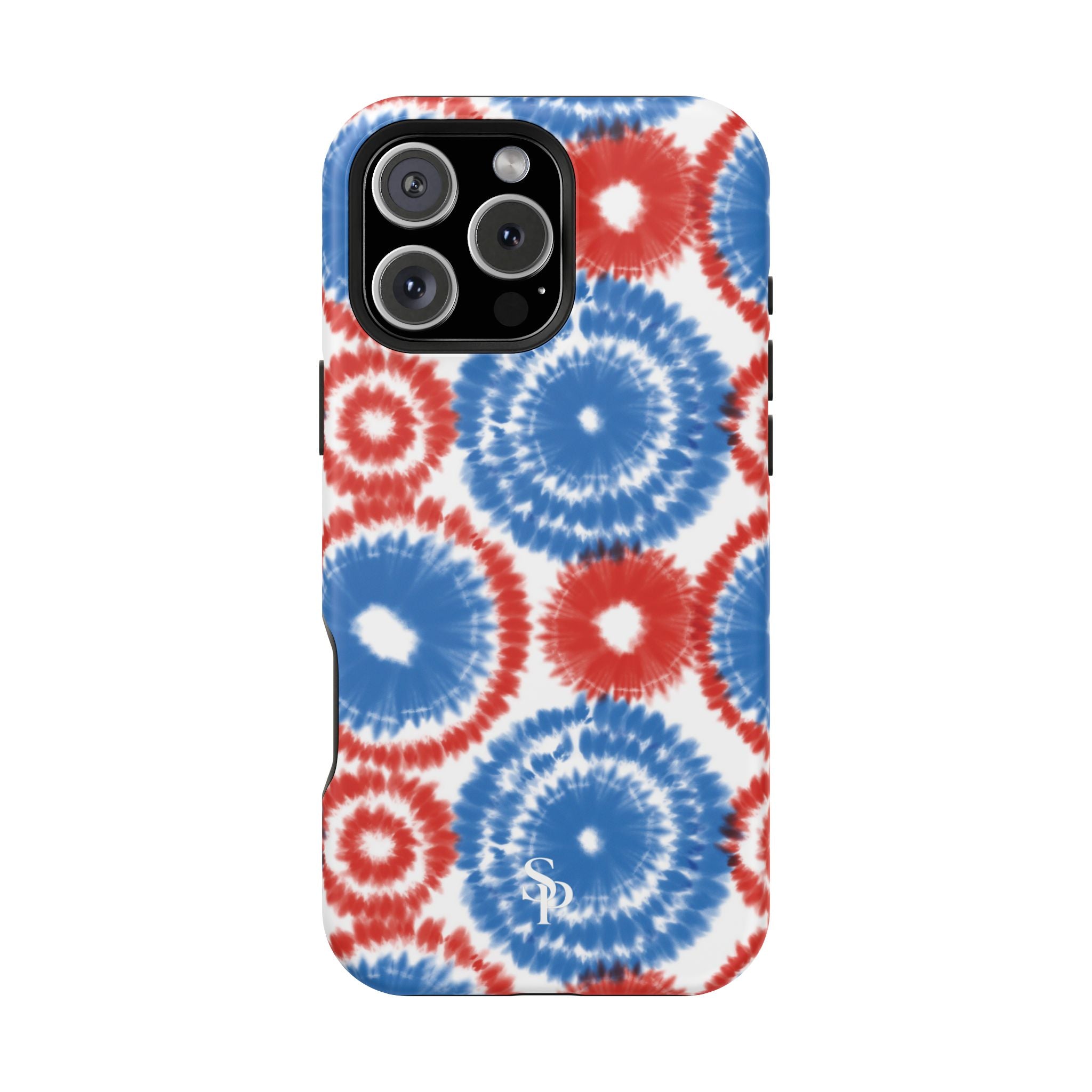 Patriotic Tie Dye Impact Resistant Phone Case