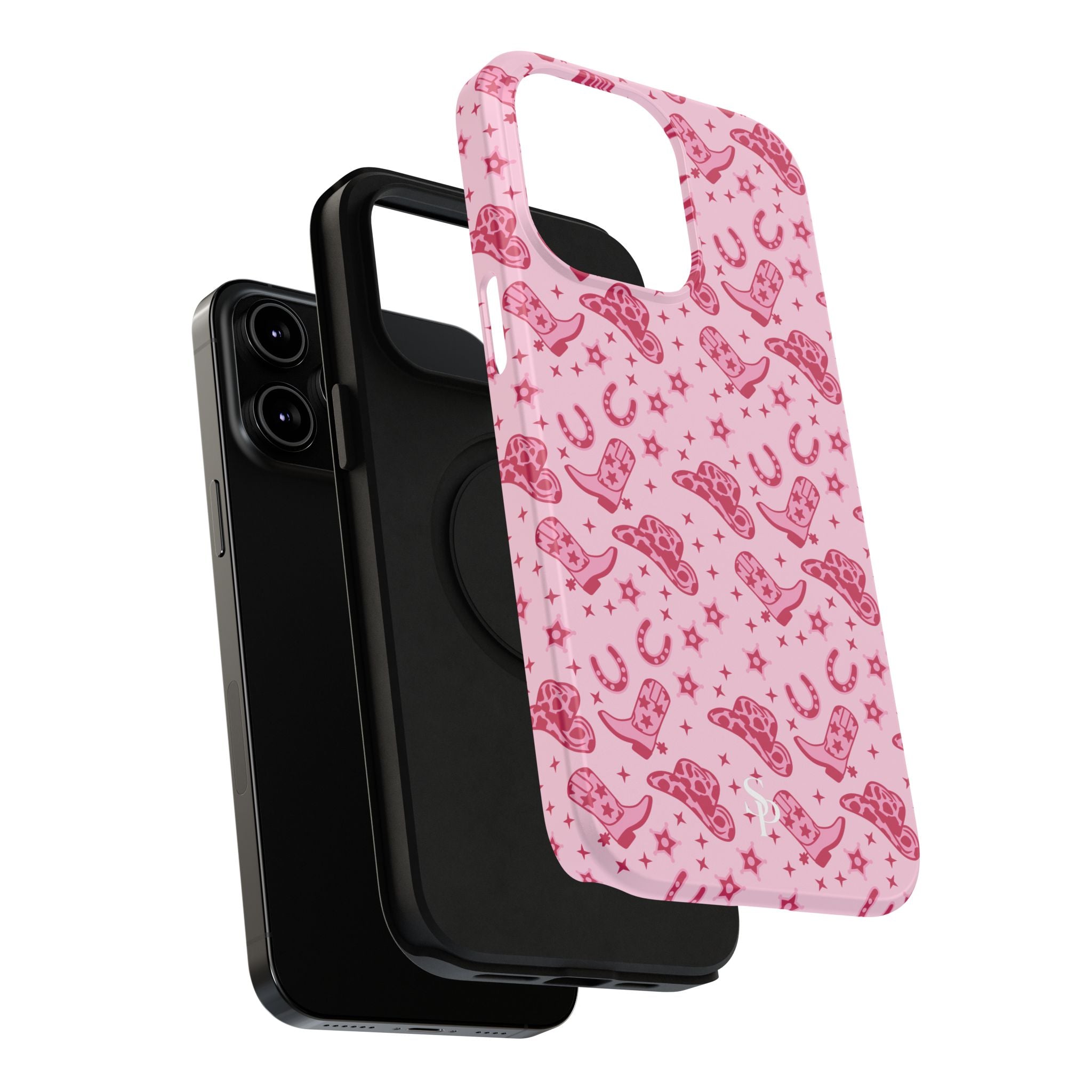 Pink Cowgirl Impact-Resistant Case