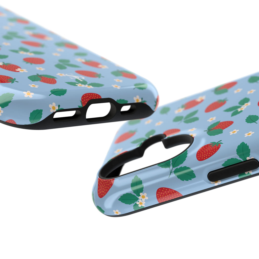 Strawberry Impact-Resistant Cases