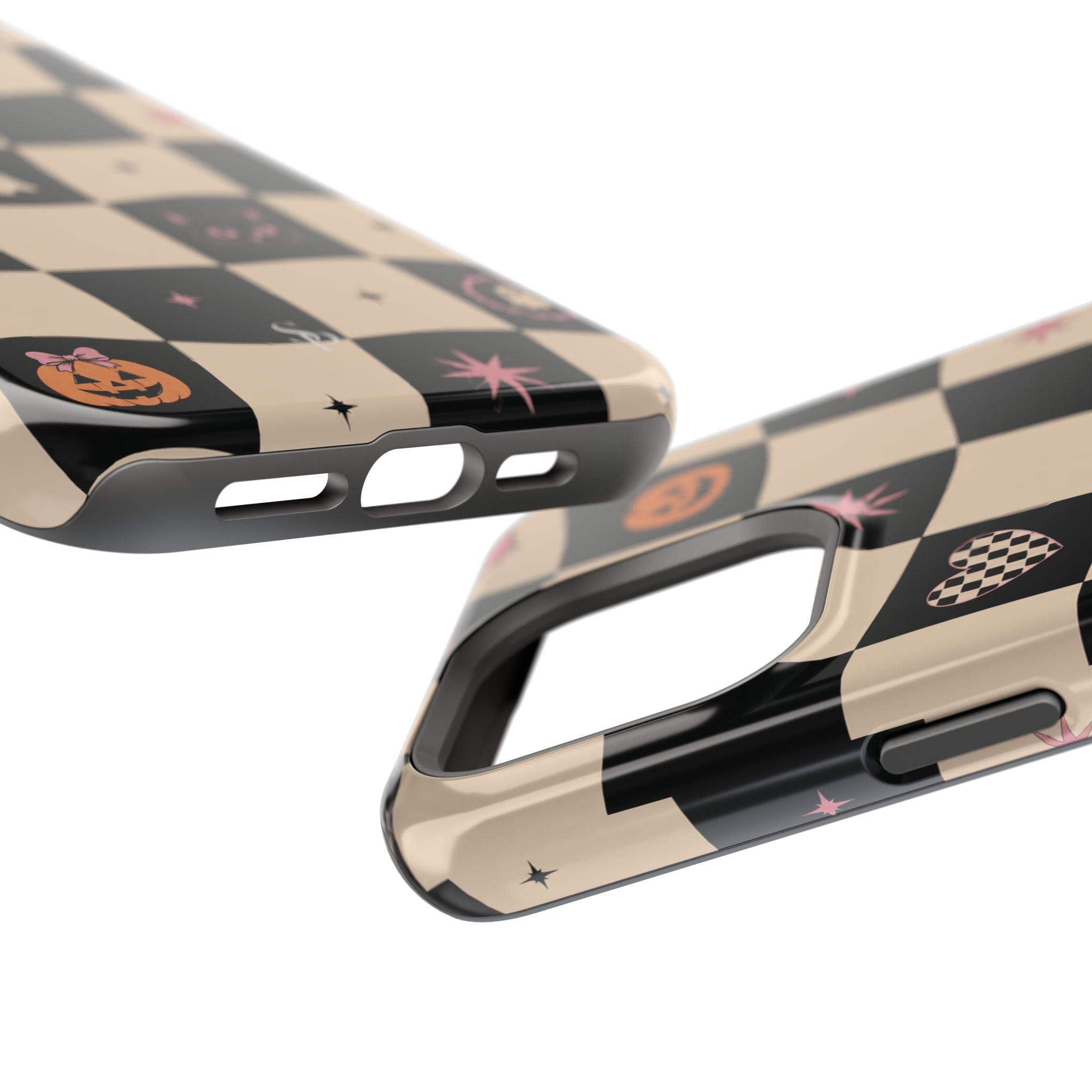 Halloween Checkerboard Magnetic Phone Case