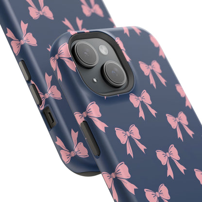 Chic Bow Impact-Resistant Phone Case