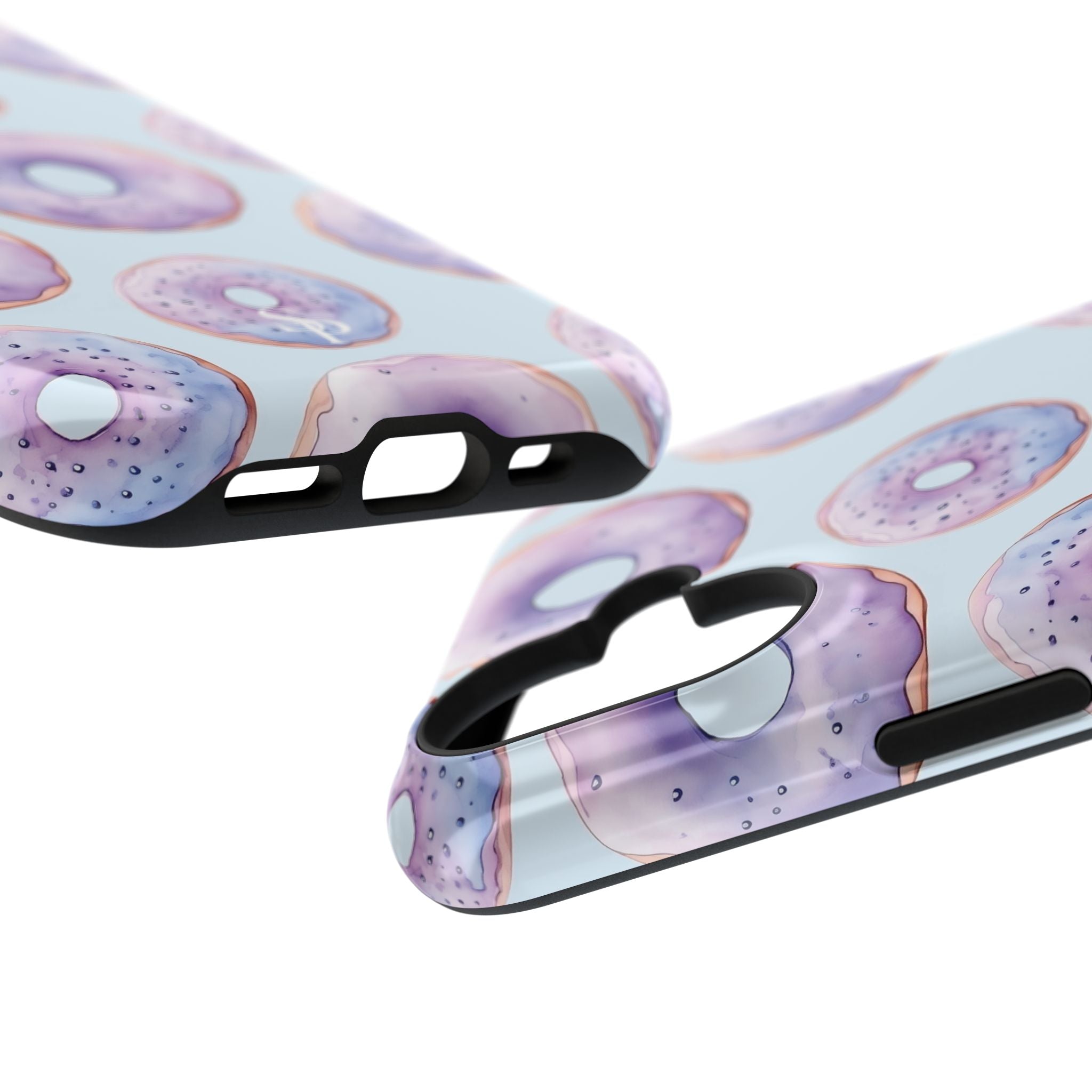 Purple Donuts Impact-Resistant Cases