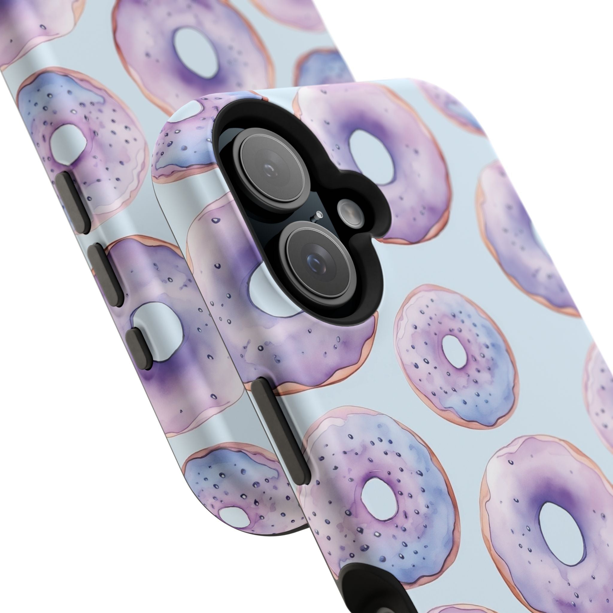 Purple Donuts Impact-Resistant Cases
