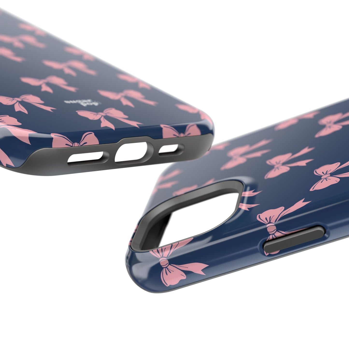 Chic Bow Impact-Resistant Phone Case