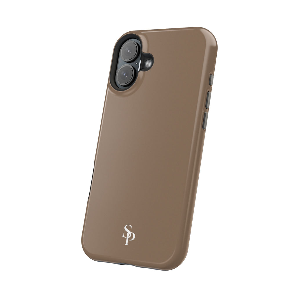 Brown Magnetic Tough Case