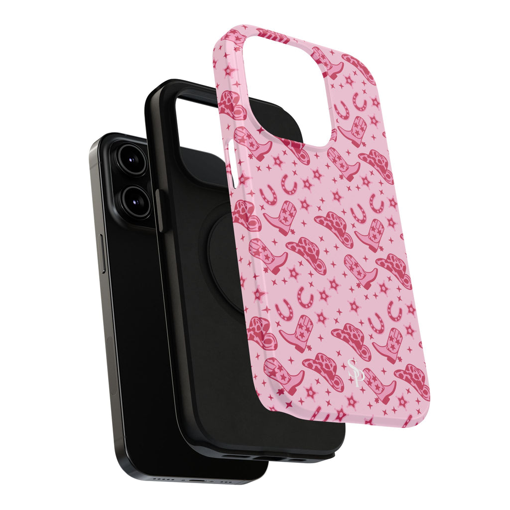 Pink Cowgirl Impact-Resistant Case