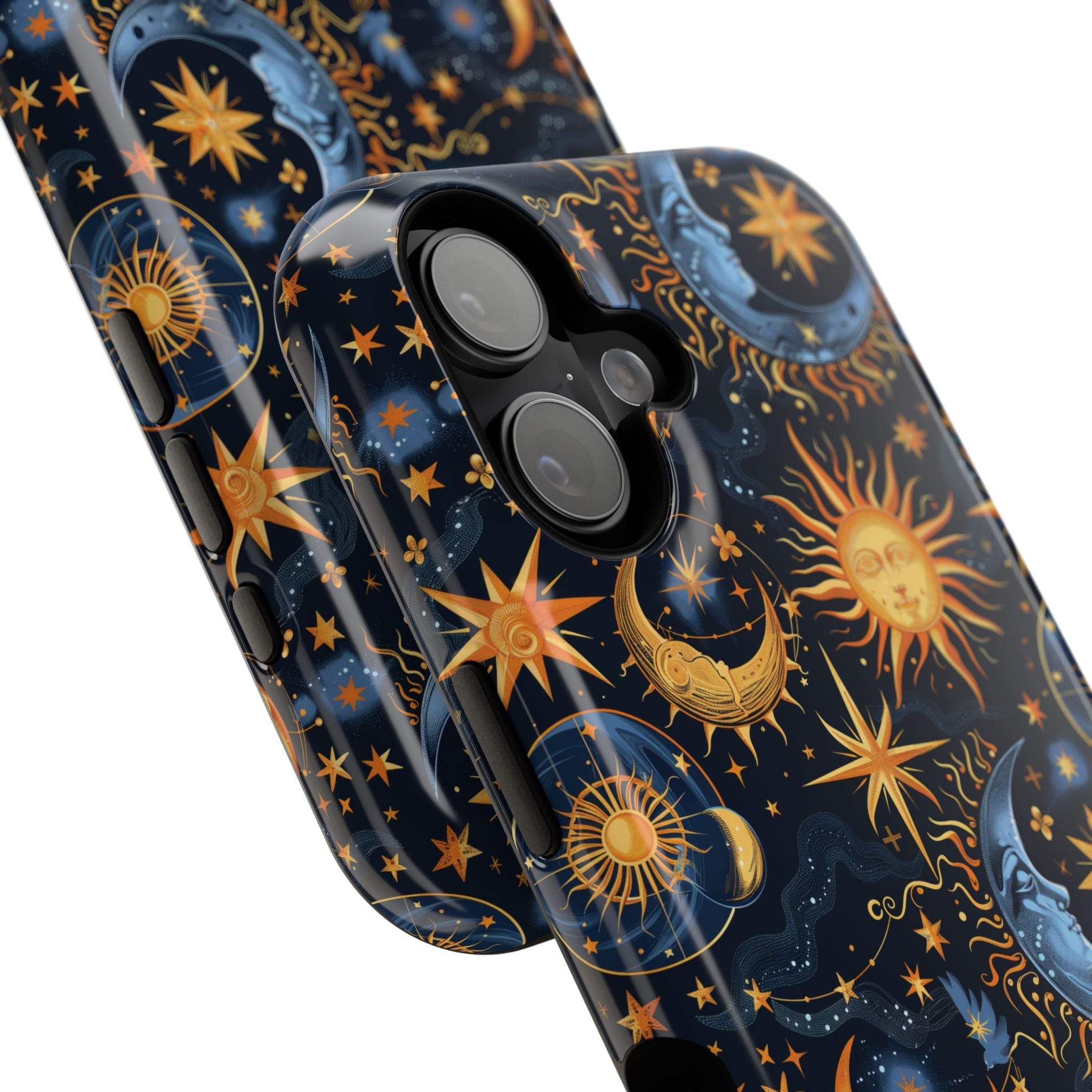 Celestial Sun and Moon Impact-Resistant Phone Case