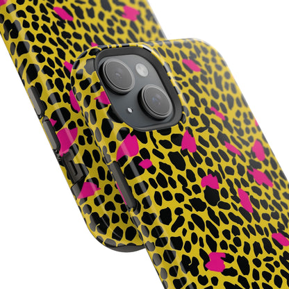 Leopard Print Impact-Resistant Phone Case