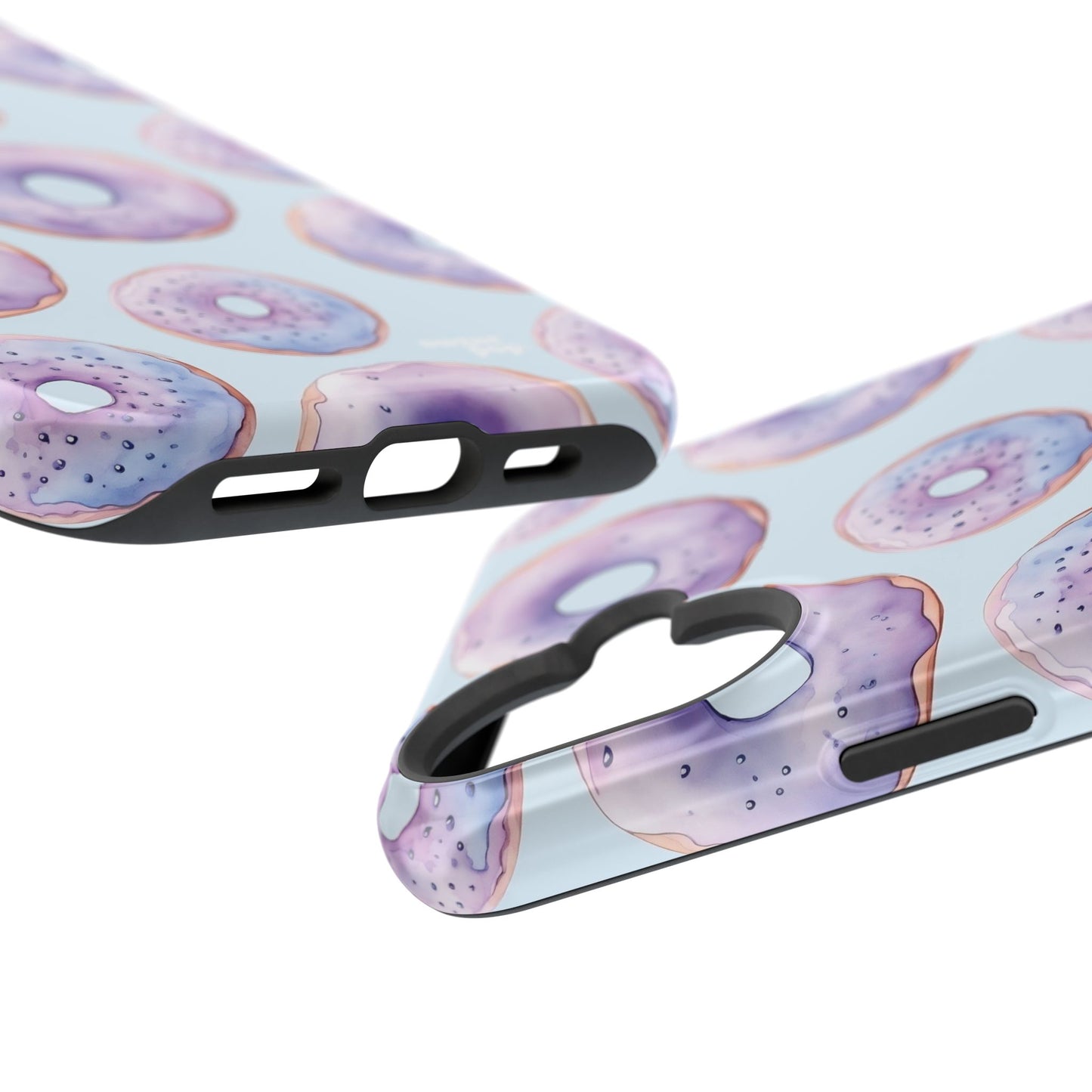 Purple Donuts Impact-Resistant Cases