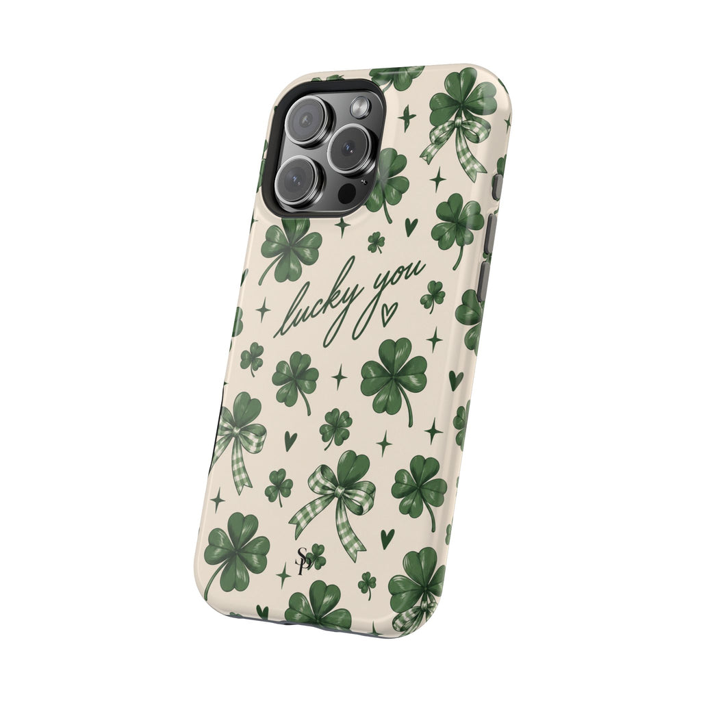 Lucky You Clover Magnetic Impact Phone Case