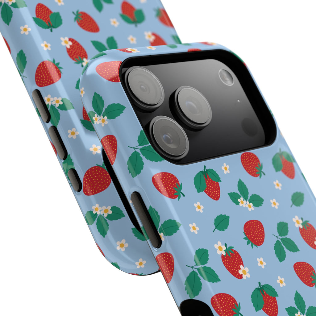 Strawberry Impact-Resistant Cases
