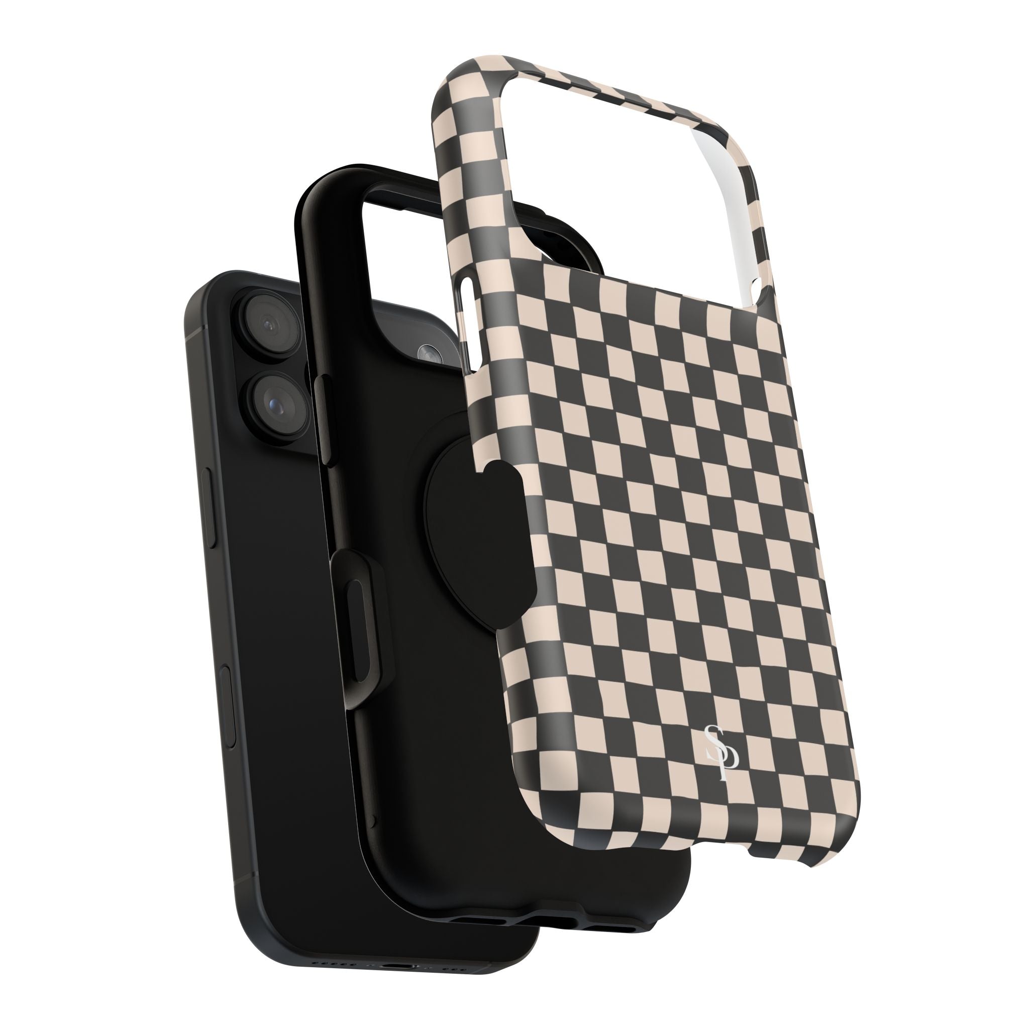 Checkerboard Impact-Resistant Case