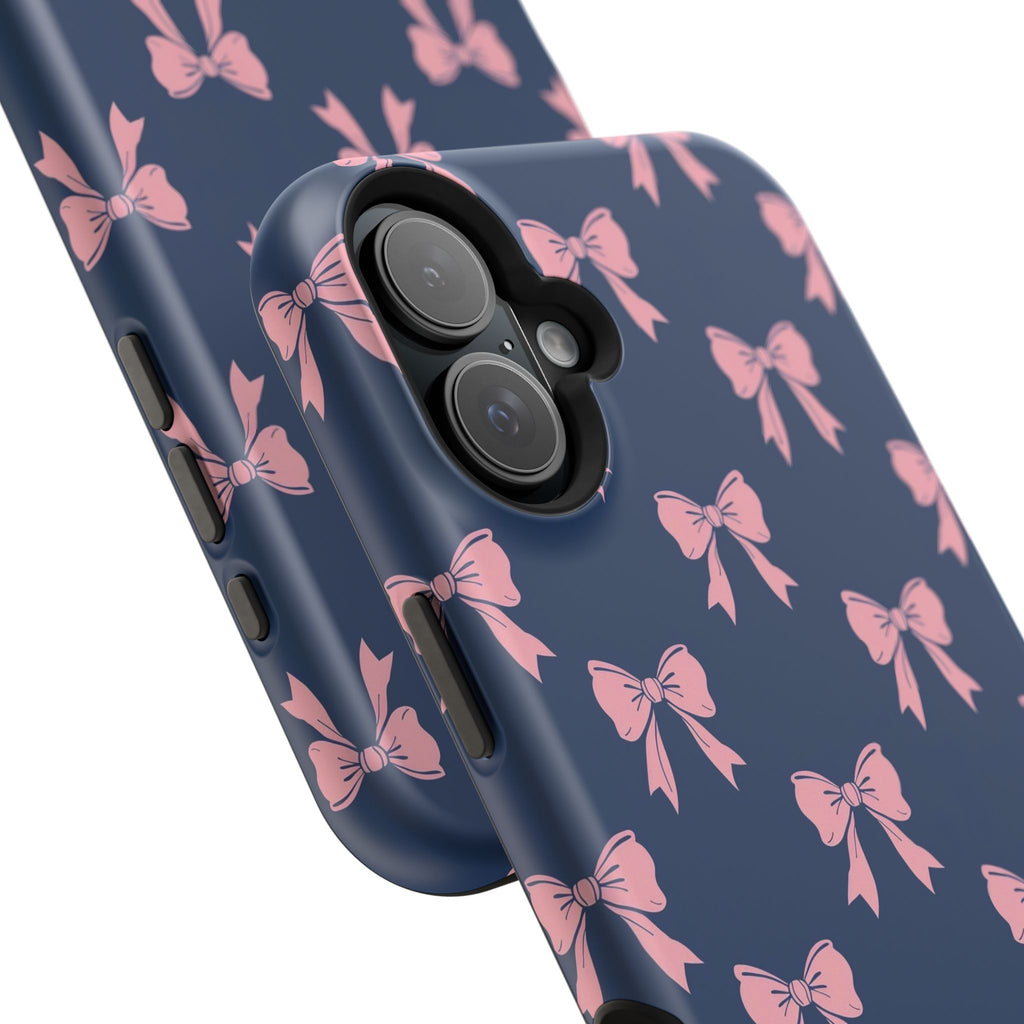 Chic Bow Impact-Resistant Phone Case