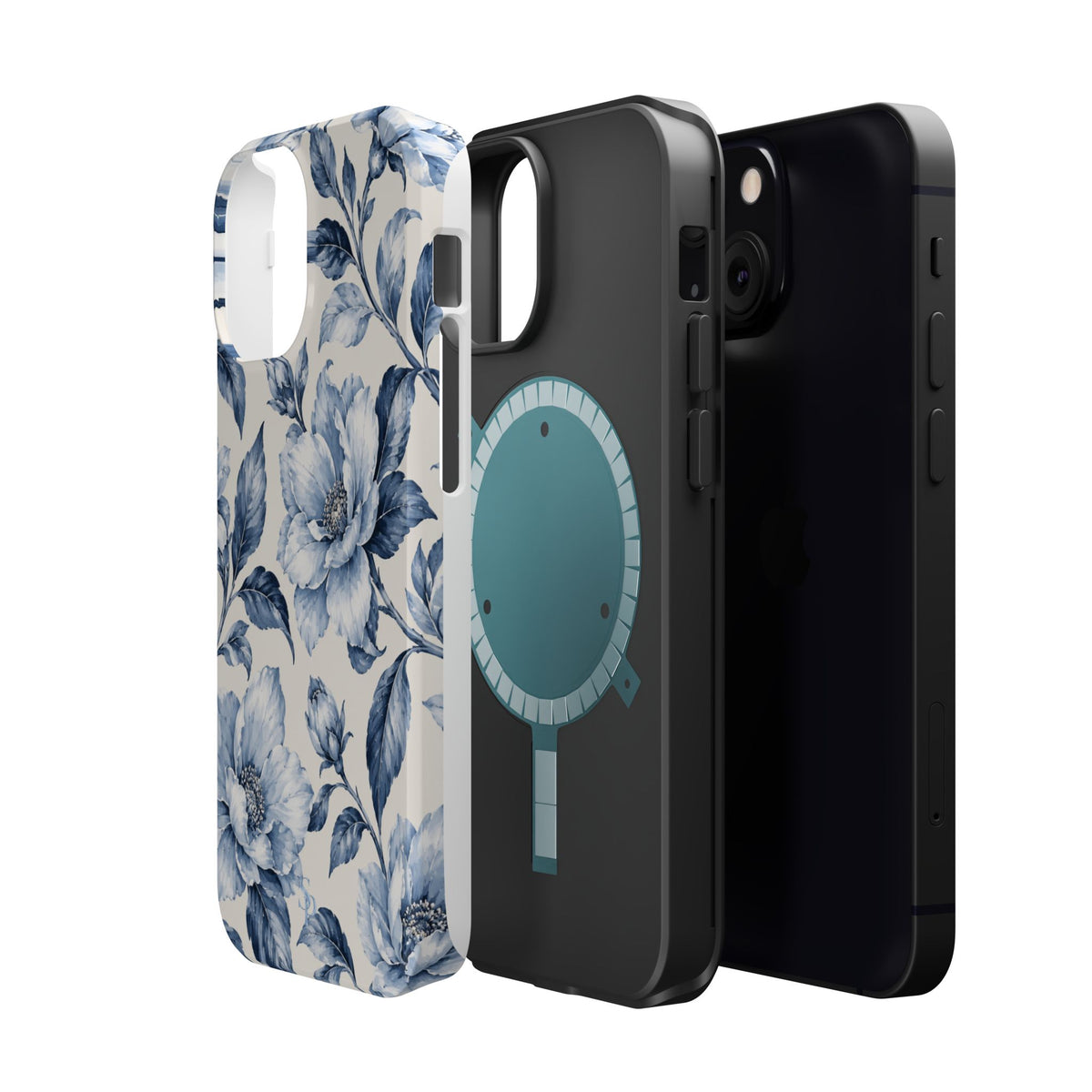 Glacier Floral Magnetic Phone Case